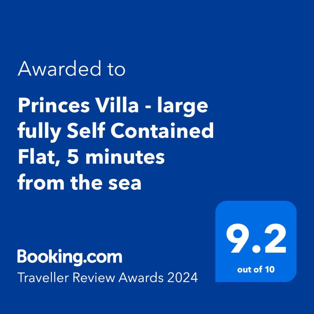 Princes Villa - Large Fully Self Contained Flat, 5 Minutes From The Sea هاستَنغ المظهر الخارجي الصورة